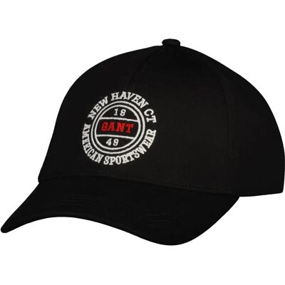Gant Cappellino Con Visiera 990131 Black One Size Gant Cappellino Con Visiera 990131 Black One Size