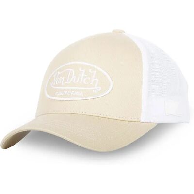 Von Dutch Cappellino Con Visiera Vd/1/cb/lof/b14 Beige One Size Von Dutch Cappellino Con Visiera Vd/1/cb/lof/b14 Beige One Size