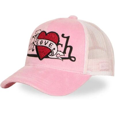 Von Dutch Cappellino Con Visiera Vd/2/cb/love/p Pink One Size Von Dutch Cappellino Con Visiera Vd/2/cb/love/p Pink One Size