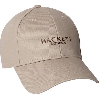 Hackett Cappellino Con Visiera Contrast Brand Stone Beige One Size Hackett Cappellino Con Visiera Contrast Brand Stone Beige One Size