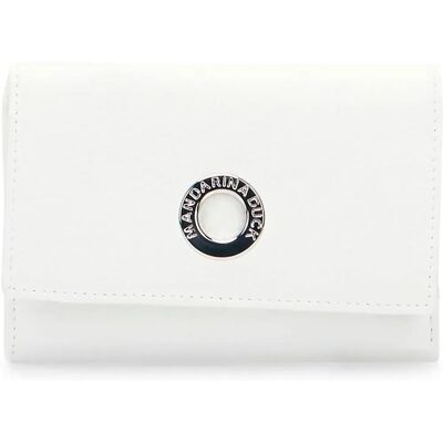 Mandarina Duck Portafoglio Mellow Leather Fzp65 Blanc One Size Mandarina Duck Portafoglio Mellow Leather Fzp65 Blanc One Size