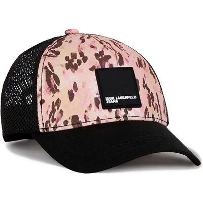Karl Lagerfeld Jeans Cappellino Con Visiera B1w33087 Artistic Animal Pink One Size Karl Lagerfeld Jeans Cappellino Con Visiera B1w33087 Artistic Animal Pink One Size