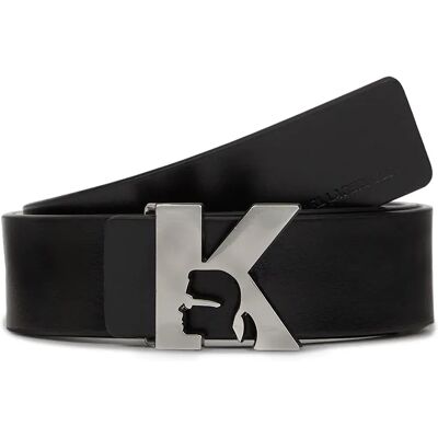 Karl Lagerfeld Jeans Cintura B3m33076 Reversible Black 85 cm Karl Lagerfeld Jeans Cintura B3m33076 Reversible Black 85 cm