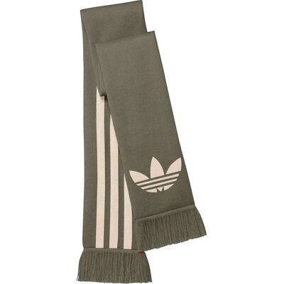 Adidas Originals Sciarpa Adicolor Olive Strata / Khaki Three One Size Adidas Originals Sciarpa Adicolor Olive Strata / Khaki Three One Size