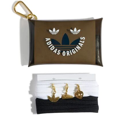 Adidas Originals Set Di Ciondoli Jewelace Clear Pink One Size Adidas Originals Set Di Ciondoli Jewelace Clear Pink One Size