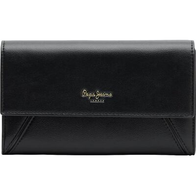 Pepe Jeans Portafoglio Da Donna Alma Black One Size Pepe Jeans Portafoglio Da Donna Alma Black One Size