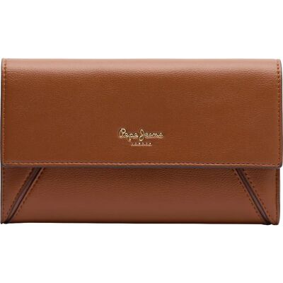 Pepe Jeans Portafoglio Da Donna Alma Tan Brown One Size Pepe Jeans Portafoglio Da Donna Alma Tan Brown One Size