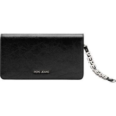 Pepe Jeans Portafoglio Da Donna Ianna Black One Size Pepe Jeans Portafoglio Da Donna Ianna Black One Size