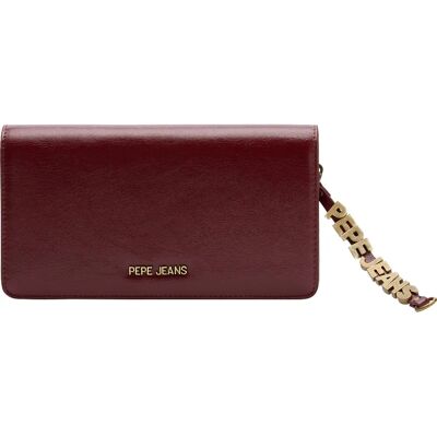 Pepe Jeans Portafoglio Da Donna Ianna Merlot Red One Size Pepe Jeans Portafoglio Da Donna Ianna Merlot Red One Size