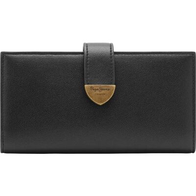 Pepe Jeans Portafoglio Da Donna Ines Black One Size Pepe Jeans Portafoglio Da Donna Ines Black One Size