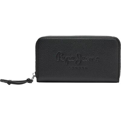 Pepe Jeans Portafoglio Da Donna Sabina Black One Size Pepe Jeans Portafoglio Da Donna Sabina Black One Size