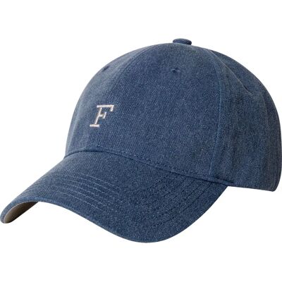 FaÇonnable Cappellino Con Visiera Washed Twill Scout Blue One Size FaÇonnable Cappellino Con Visiera Washed Twill Scout Blue One Size