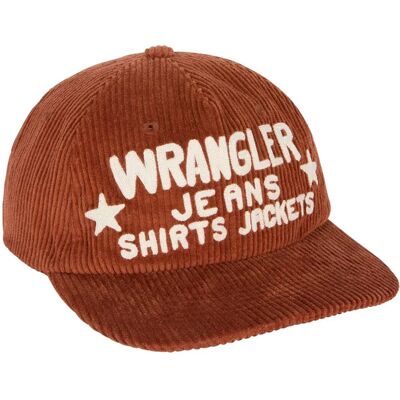 Wrangler Cappellino Con Visiera Corduroy Cognac One Size Wrangler Cappellino Con Visiera Corduroy Cognac One Size