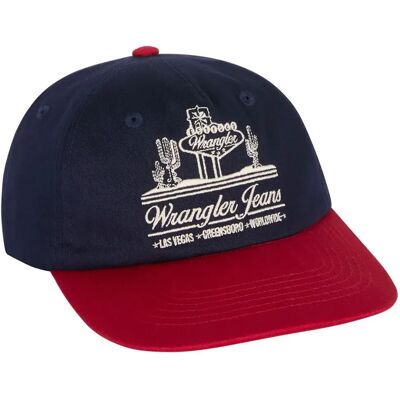 Wrangler Cappellino Con Visiera Sign Navy One Size Wrangler Cappellino Con Visiera Sign Navy One Size