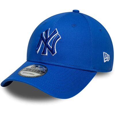 New Era Cappellino Con Visiera Team Outline 9forty New York Yankees Bright Blue One Size New Era Cappellino Con Visiera Team Outline 9forty New York Yankees Bright Blue One Size