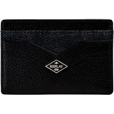 Replay Portafoglio Fm00fx.000.a723p Black One Size Replay Portafoglio Fm00fx.000.a723p Black One Size