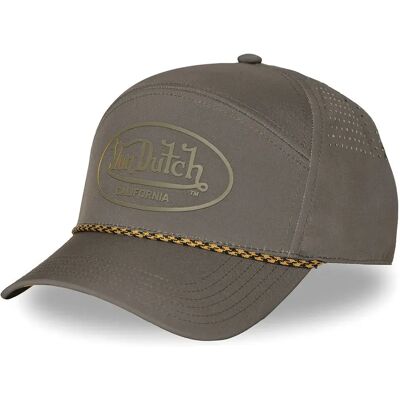 Von Dutch Cappellino Con Visiera Vd/1/c6p/cord/15 Brown One Size Von Dutch Cappellino Con Visiera Vd/1/c6p/cord/15 Brown One Size