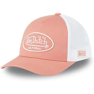 Von Dutch Cappellino Con Visiera Vd/1/cb/lof/b25 Pink / White One Size Von Dutch Cappellino Con Visiera Vd/1/cb/lof/b25 Pink / White One Size