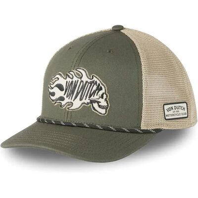 Von Dutch Cappellino Con Visiera Vd/1/cs/sem/08 Green One Size Von Dutch Cappellino Con Visiera Vd/1/cs/sem/08 Green One Size