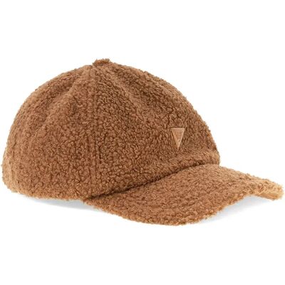 Guess Cappellino Con Visiera Aw5626pol01 Cognac One Size Guess Cappellino Con Visiera Aw5626pol01 Cognac One Size