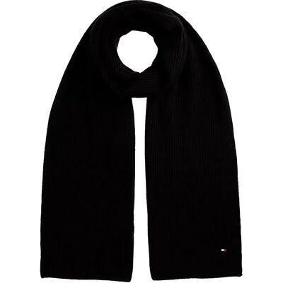 Tommy Hilfiger Sciarpa Flag Pima Black One Size Tommy Hilfiger Sciarpa Flag Pima Black One Size