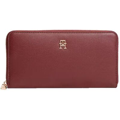 Tommy Hilfiger Portafoglio Da Donna Icon Large Oxblood One Size Tommy Hilfiger Portafoglio Da Donna Icon Large Oxblood One Size