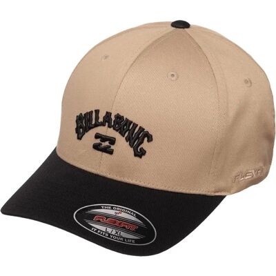 Billabong Cappellino Con Visiera Arch Flexfit Khaki L-XL Billabong Cappellino Con Visiera Arch Flexfit Khaki L-XL