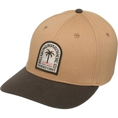 Billabong Cappellino Con Visiera Patch Khaki One Size Billabong Cappellino Con Visiera Patch Khaki One Size