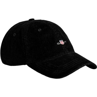 Gant Cappellino Con Visiera Shield Cord Black One Size Gant Cappellino Con Visiera Shield Cord Black One Size