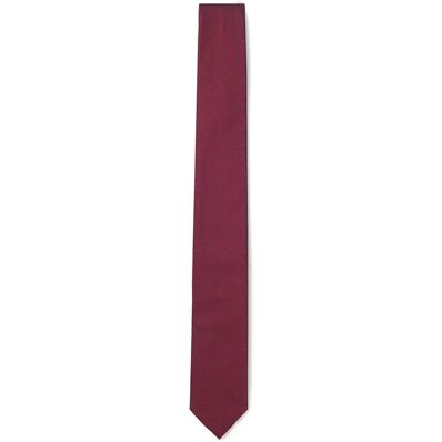 Hugo Cravatta 10262219 Red Dark Pink One Size Hugo Cravatta 10262219 Red Dark Pink One Size