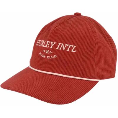 Hurley Cappellino Con Visiera Surf Couny Cord University Red One Size Hurley Cappellino Con Visiera Surf Couny Cord University Red One Size