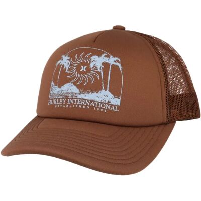 Hurley Cappello Trucker West Coast Velvet Brown One Size Hurley Cappello Trucker West Coast Velvet Brown One Size