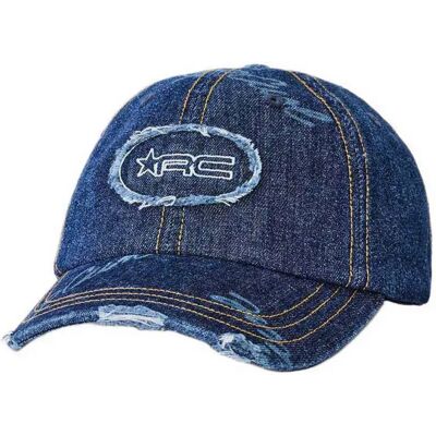 Rip Curl Cappellino Con Visiera Archive: Script Patch Denim Blue One Size Rip Curl Cappellino Con Visiera Archive: Script Patch Denim Blue One Size