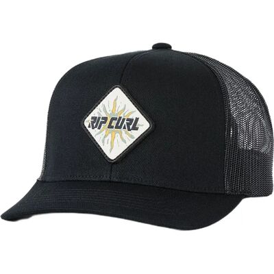 Rip Curl Cappellino Con Visiera Custom Badge Trucker Black One Size Rip Curl Cappellino Con Visiera Custom Badge Trucker Black One Size