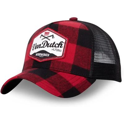 Von Dutch Cappellino Con Visiera Vd/1/cb/car/01 Red / Black One Size Von Dutch Cappellino Con Visiera Vd/1/cb/car/01 Red / Black One Size