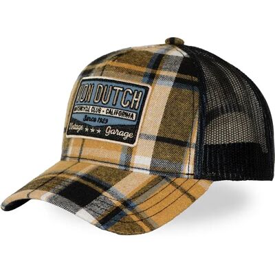 Von Dutch Cappellino Con Visiera Vd/1/cb/car/11 Brown / Black / White One Size Von Dutch Cappellino Con Visiera Vd/1/cb/car/11 Brown / Black / White One Size