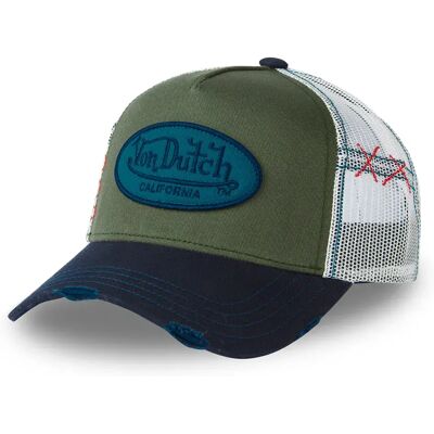 Von Dutch Cappellino Con Visiera Vd/1/ct/naka Blue / Grey One Size Von Dutch Cappellino Con Visiera Vd/1/ct/naka Blue / Grey One Size