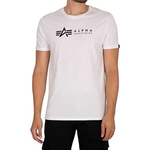 Alpha Industries Maglietta A Maniche Corte Label 2 Pack White L Alpha Industries Maglietta A Maniche Corte Label 2 Pack White L