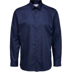 Selected Camicia A Maniche Lunghe Ethan Classic Slim Peacoat 3XL Selected Camicia A Maniche Lunghe Ethan Classic Slim Peacoat 3XL