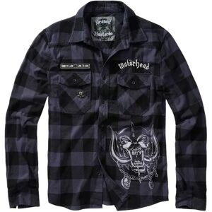 Brandit Camicia A Maniche Lunghe Motörhead Black / Grey XL Brandit Camicia A Maniche Lunghe Motörhead Black / Grey XL