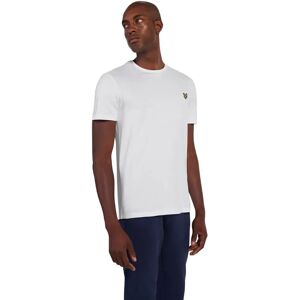Lyle & Scott Maglietta A Maniche Corte Plain White M Lyle & Scott Maglietta A Maniche Corte Plain White M