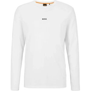 Boss Maglietta A Maniche Lunghe Chark White L Boss Maglietta A Maniche Lunghe Chark White L