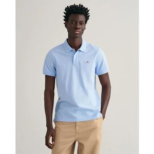 Gant Polo A Maniche Corte Reg Shield Capri Blue S Gant Polo A Maniche Corte Reg Shield Capri Blue S