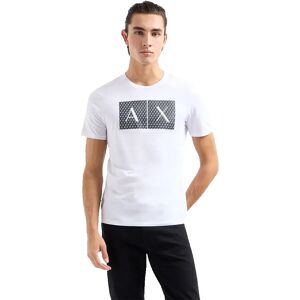 Armani Exchange Maglietta A Maniche Corte White S Armani Exchange Maglietta A Maniche Corte White S
