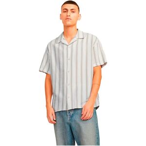Jack & Jones Camicia A Maniche Corte Montana Abbey Stone / Fit Relaxed Fit L Jack & Jones Camicia A Maniche Corte Montana Abbey Stone / Fit Relaxed Fit L