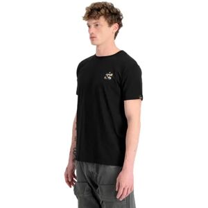 Alpha Industries Maglietta A Maniche Corte Camo Logo Puff Print Bp T Black S Alpha Industries Maglietta A Maniche Corte Camo Logo Puff Print Bp T Black S