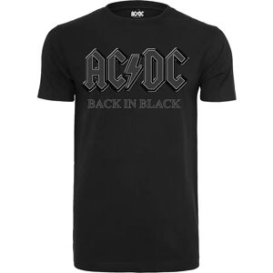 Mc Clothes Maglietta A Maniche Corte Acdc Back In Black Black XS Mc Clothes Maglietta A Maniche Corte Acdc Back In Black Black XS