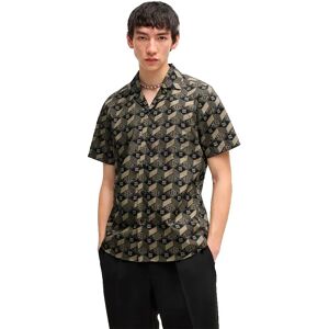 Hugo Camicia A Maniche Corte Ellino 10270099 01 Black S Hugo Camicia A Maniche Corte Ellino 10270099 01 Black S