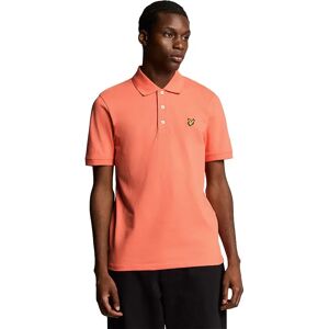 Lyle & Scott Polo A Maniche Corte Plain Coral Stand M Lyle & Scott Polo A Maniche Corte Plain Coral Stand M
