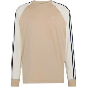 Adidas Originals Maglietta A Maniche Lunghe Bc Cali Stone Khaki / Off White S Adidas Originals Maglietta A Maniche Lunghe Bc Cali Stone Khaki / Off White S